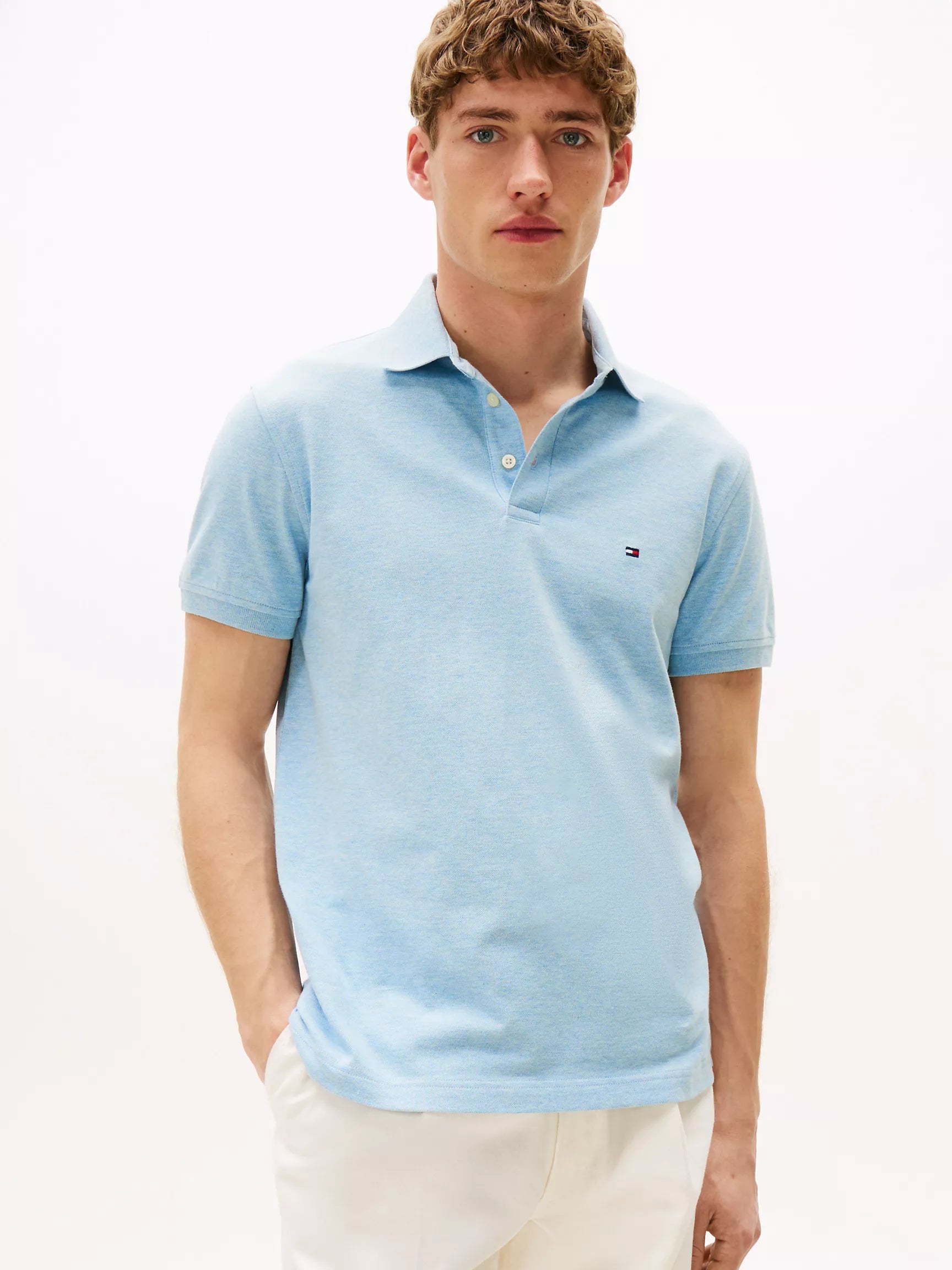 Tommy Hilfiger Slim Fit Stretch Pique Polo