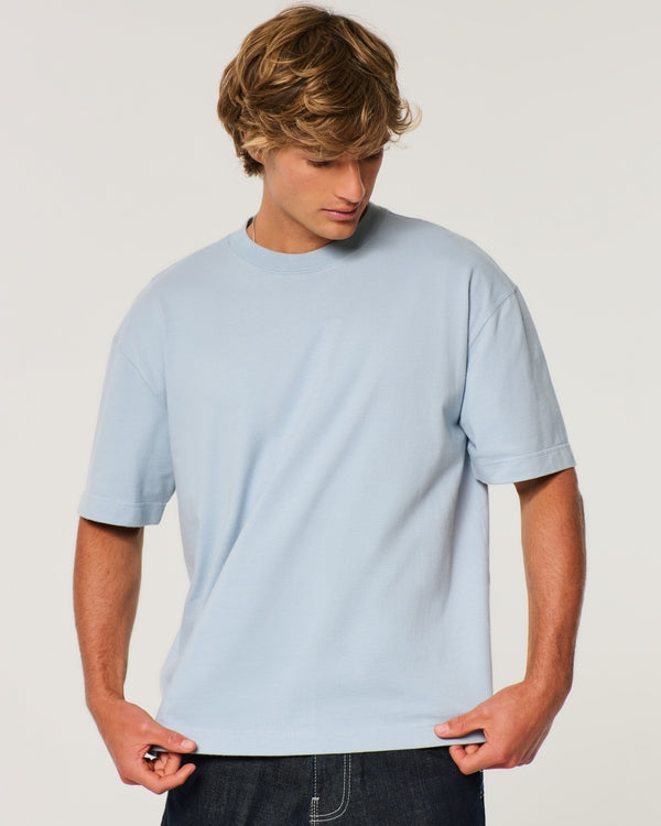 Hollister Boxy Heavyweight Crew T-Shirt