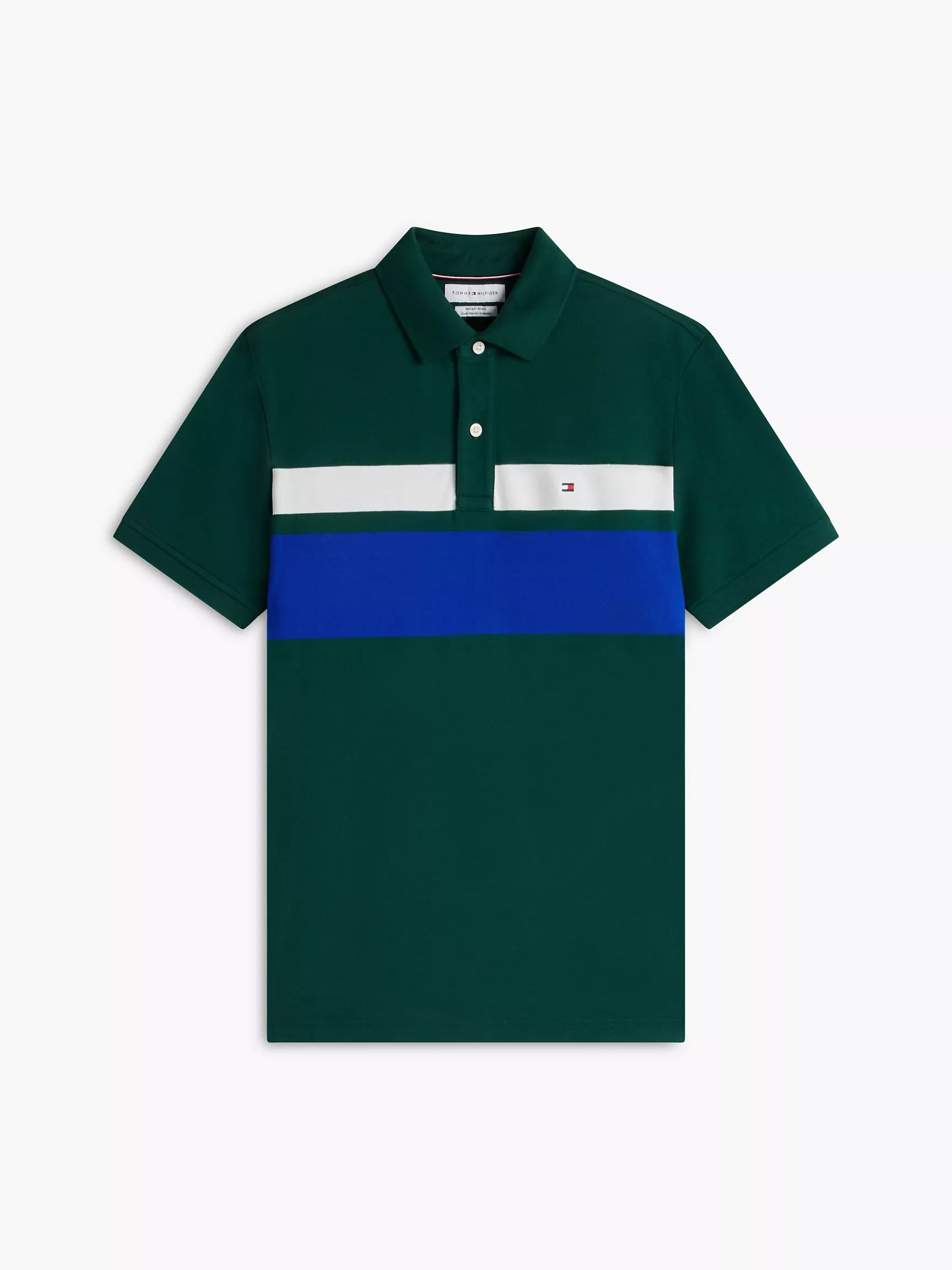 Tommy Hilfiger Regular Fit Block Stripe Polo