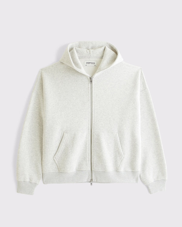 Abercrombie & Fitch Essential Full-Zip Hoodie