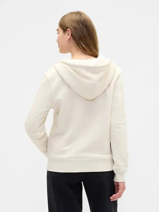 Relaxed Gap Logo Sherpa-Lined Zip Hoodie