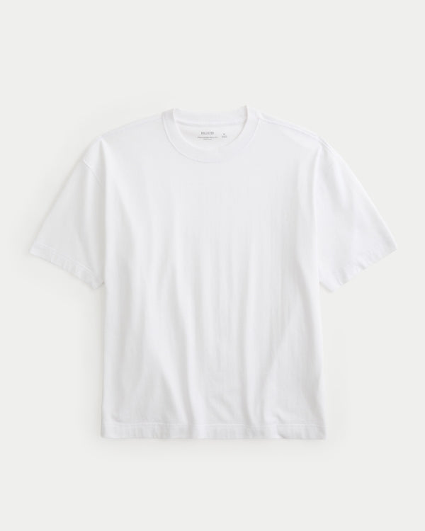 Hollister Boxy Heavyweight Crew T-Shirt