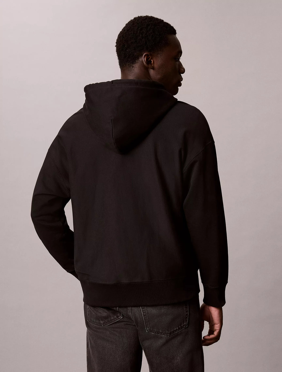 Calvin Klein Premium Terry Relaxed Zip Hoodie