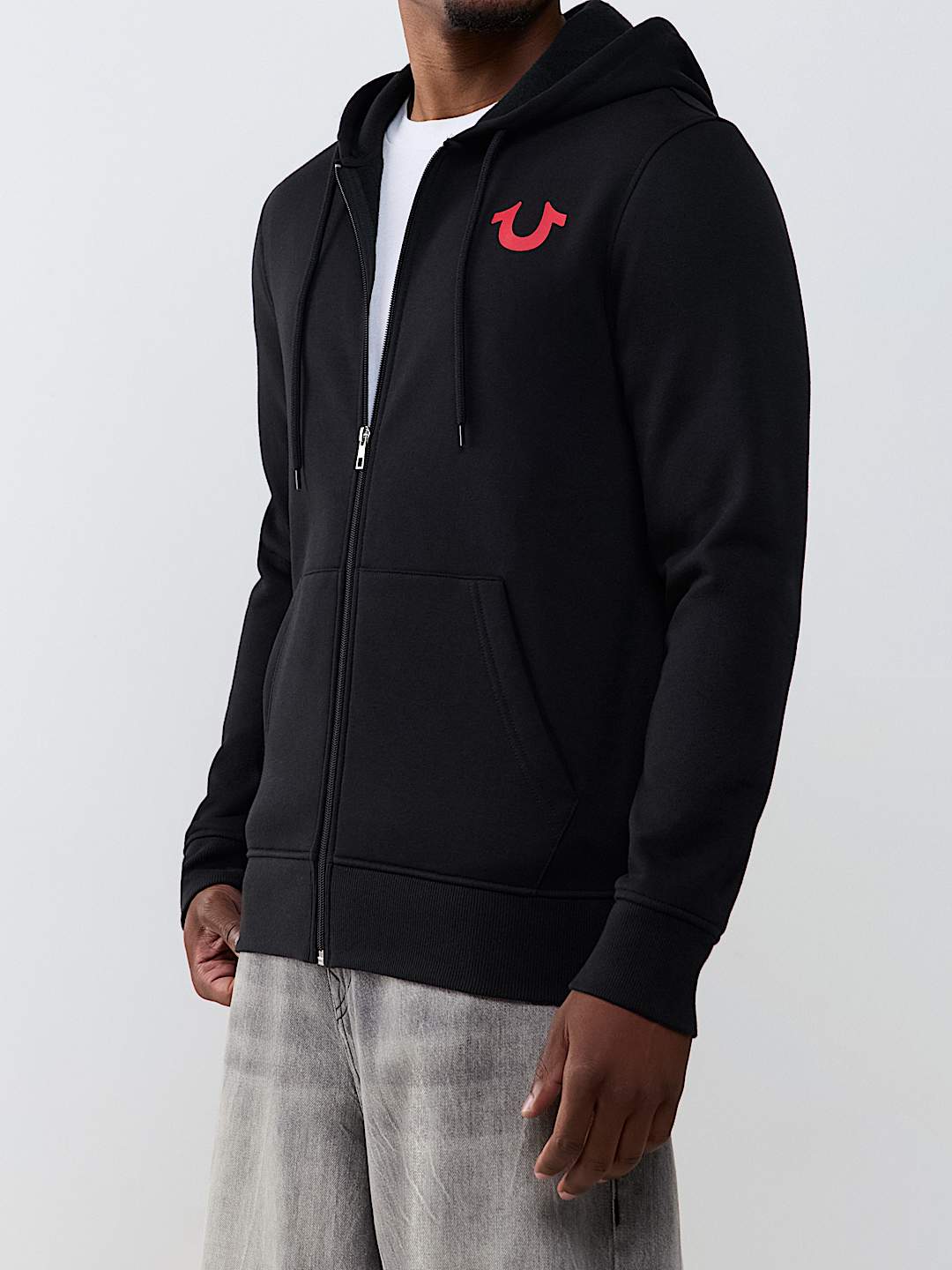 True Religion horseshoe zip hoodie