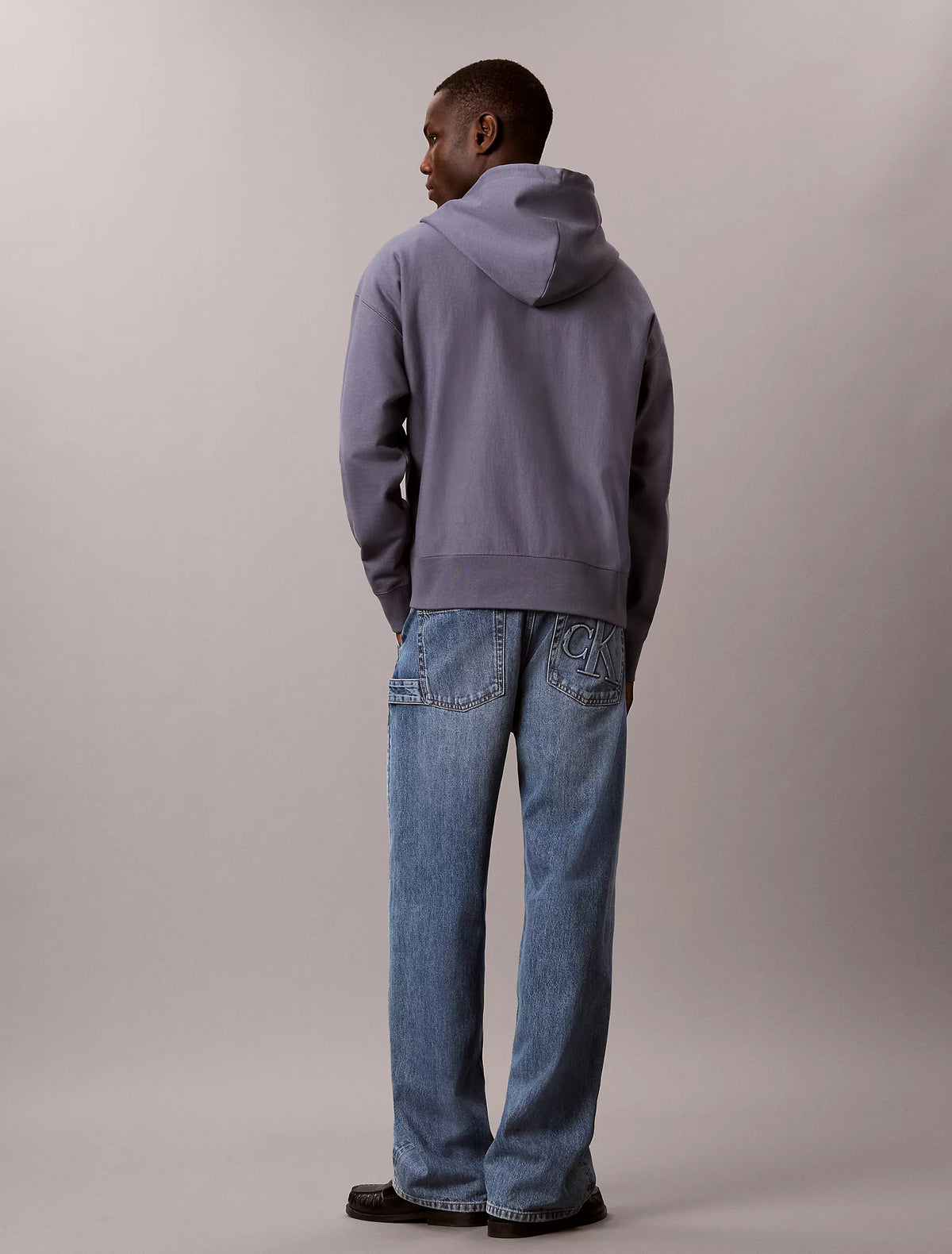 Calvin Klein Premium Terry Relaxed Zip Hoodie