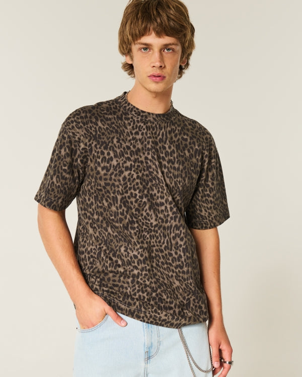 Dark Brown Print 