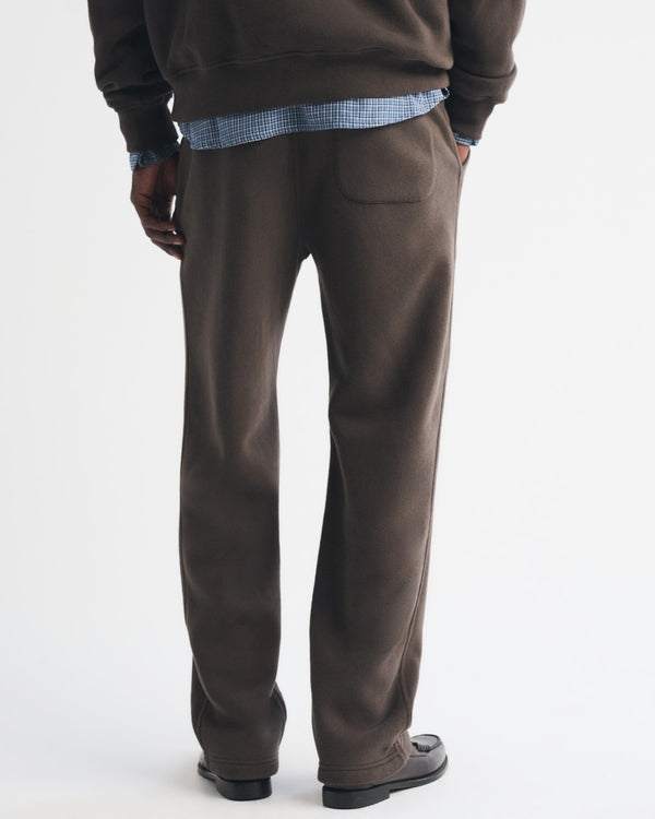 Abercrombie & Fitch Icon Straight Open-Hem Sweatpant