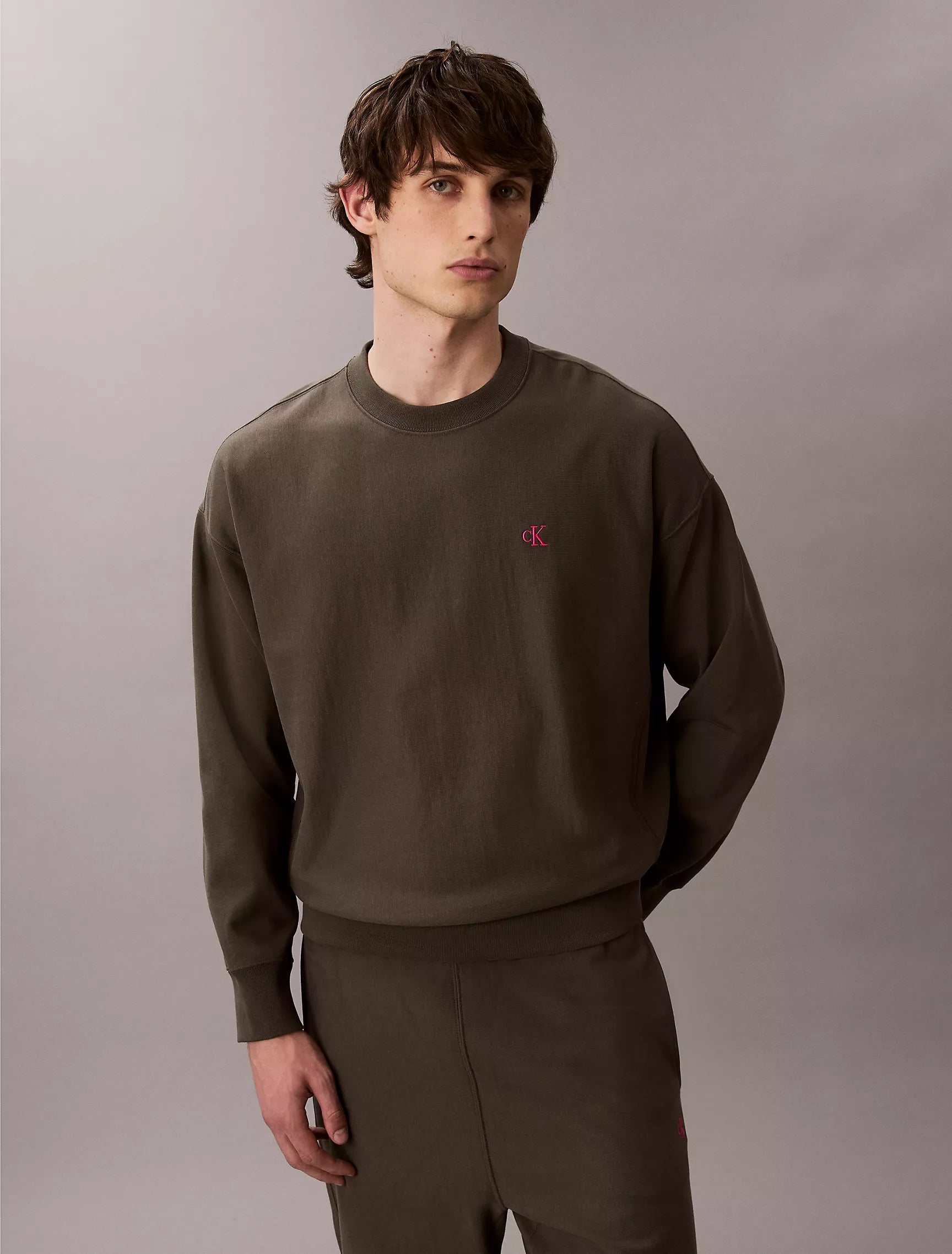 Calvin Klein Premium Terry Relaxed Sweatshirt