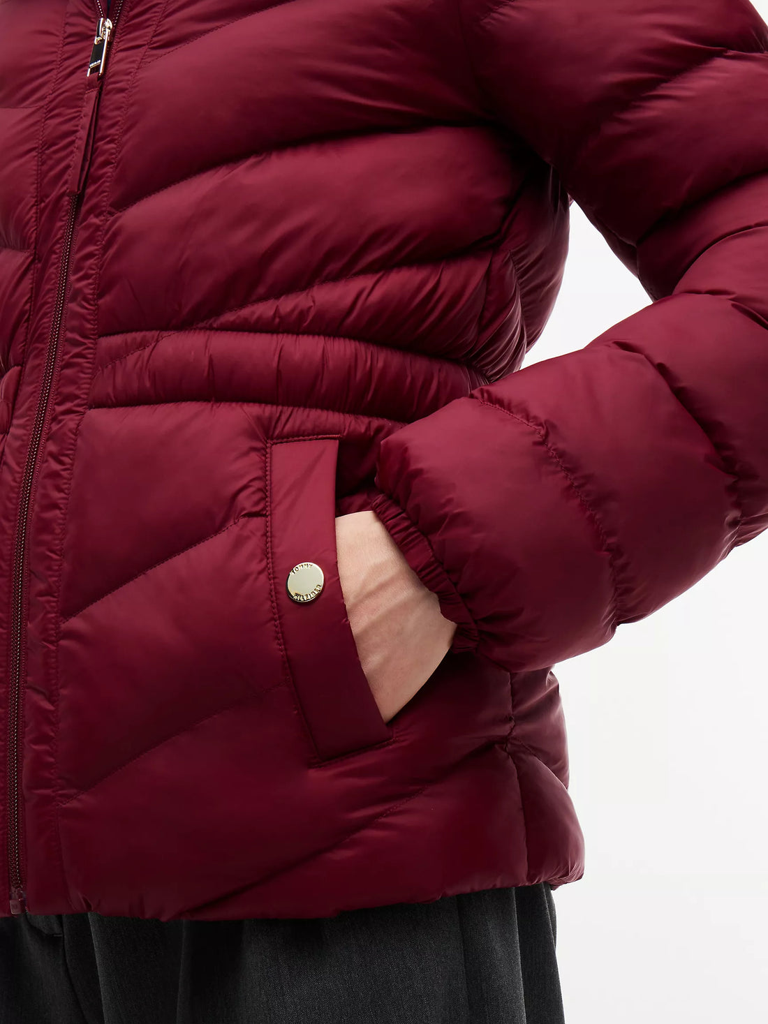 Tommy Hilfiger Lightweight Quilted Hooded Jacket