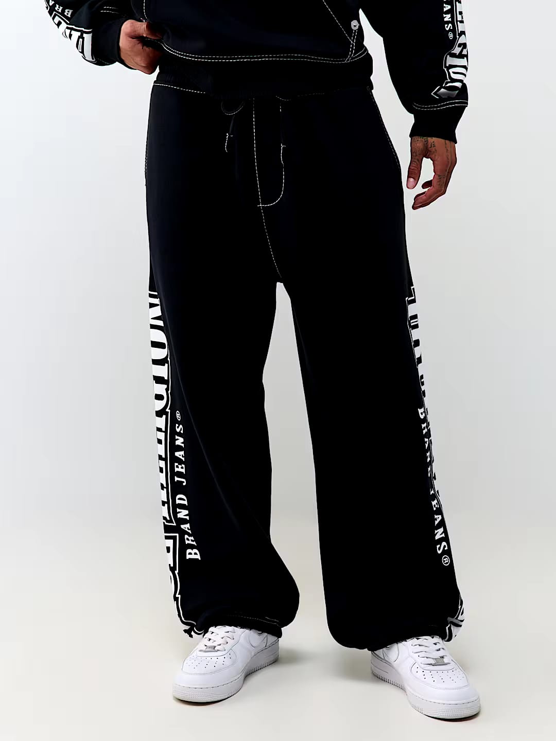 True Religion big t extra baggy jogger
