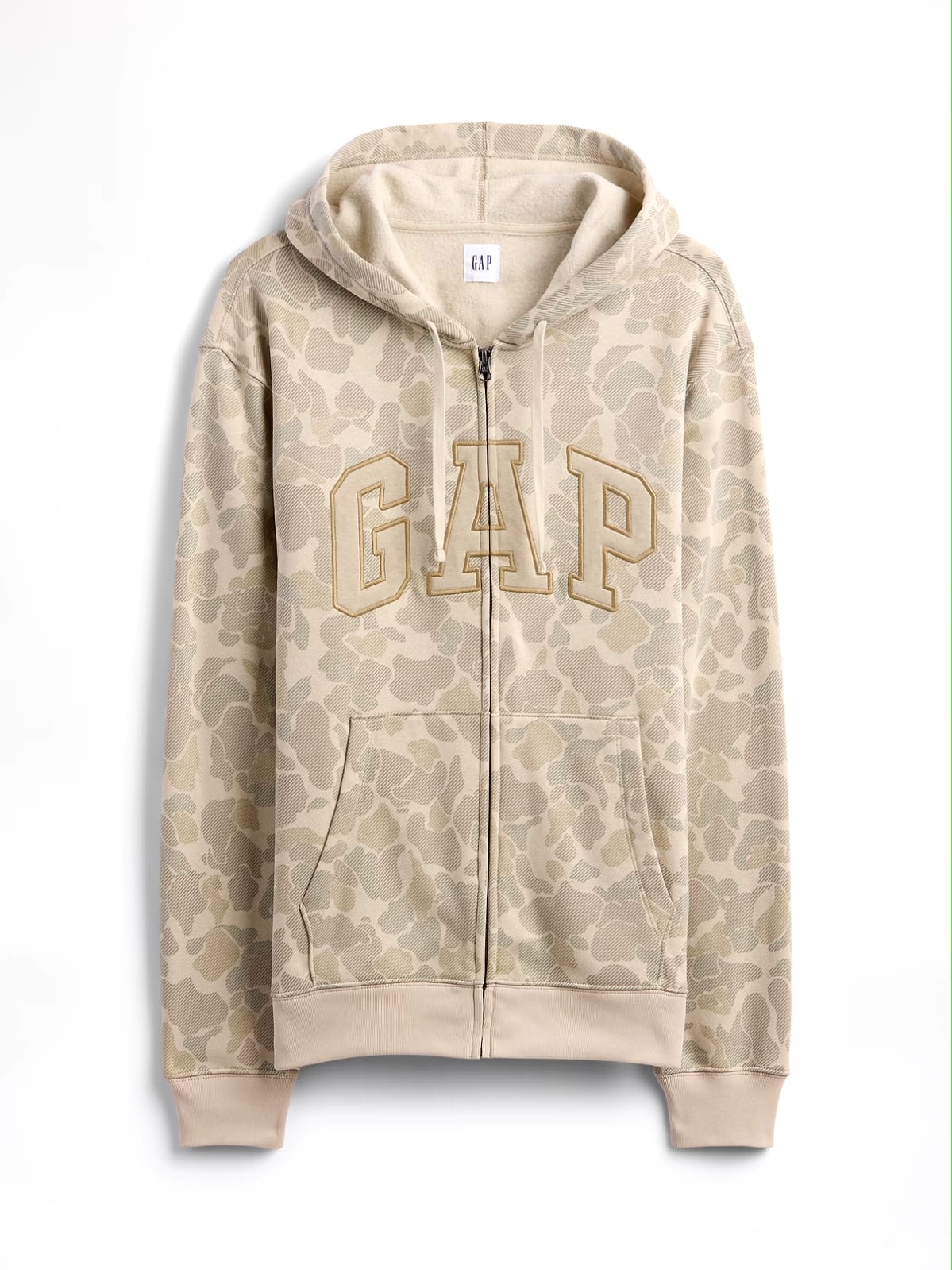 Relaxed Gap Logo Zip Hoodie