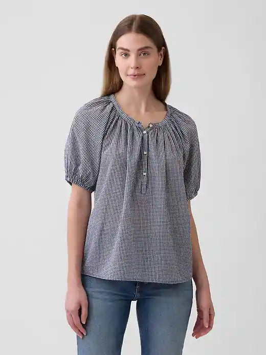 Navy Gingham 