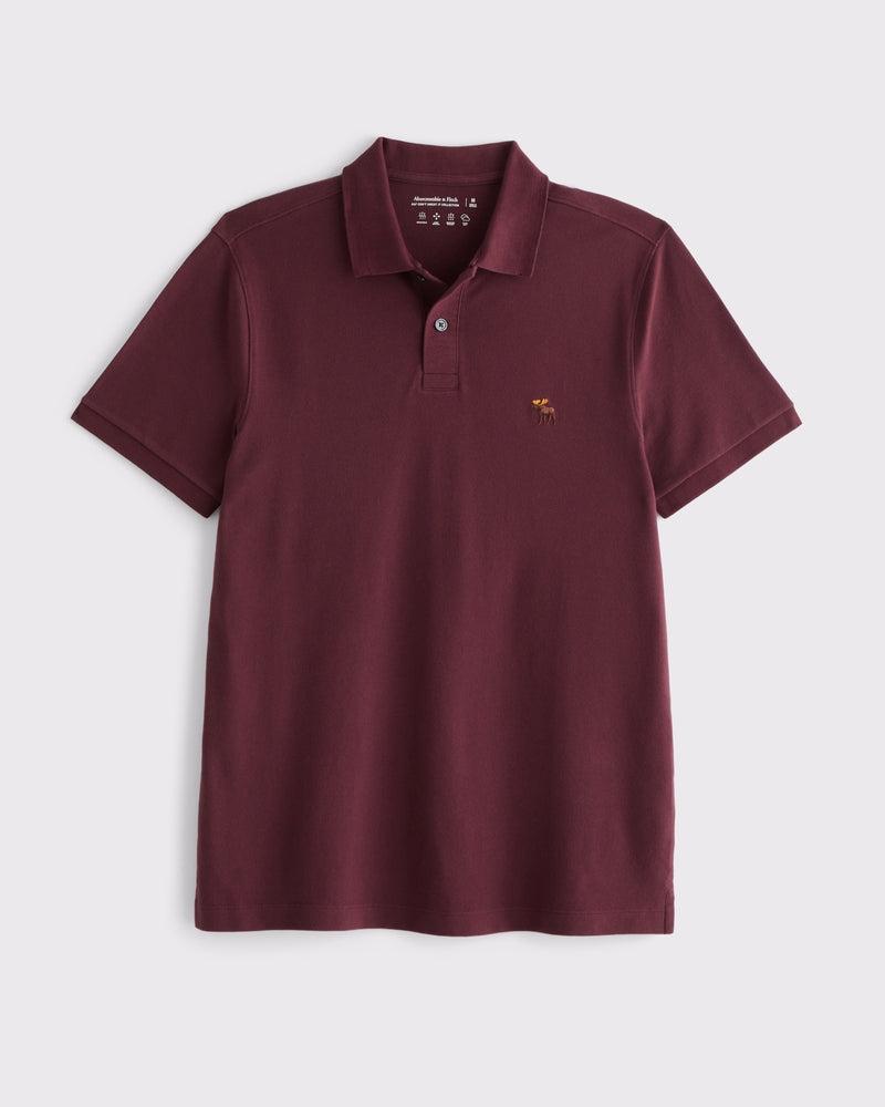 Abercrombie & Fitch Signature Icon Don't Sweat It Polo