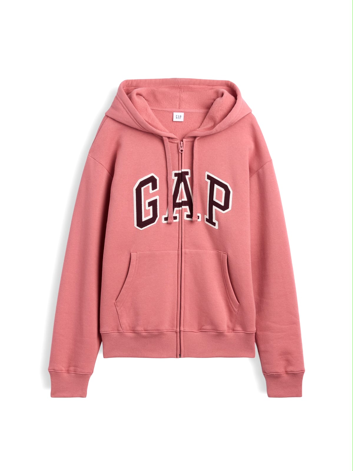 Relaxed Gap Logo Zip Hoodie