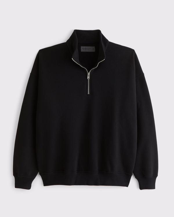 Abercrombie & Fitch Essential Half-Zip Sweatshirt