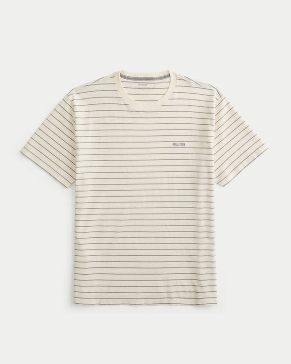 Hollister Relaxed Heavyweight Cotton Logo T-Shirt