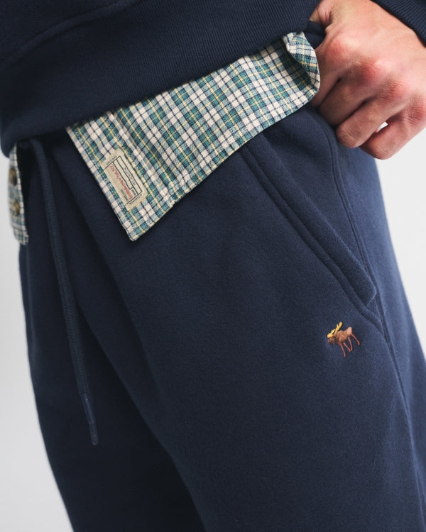 Abercrombie & Fitch Icon Straight Open-Hem Sweatpant