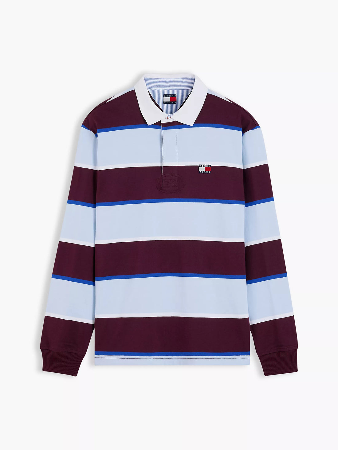 Tommy Hilfiger Tommy Jeans Relaxed Striped Rugby Polo