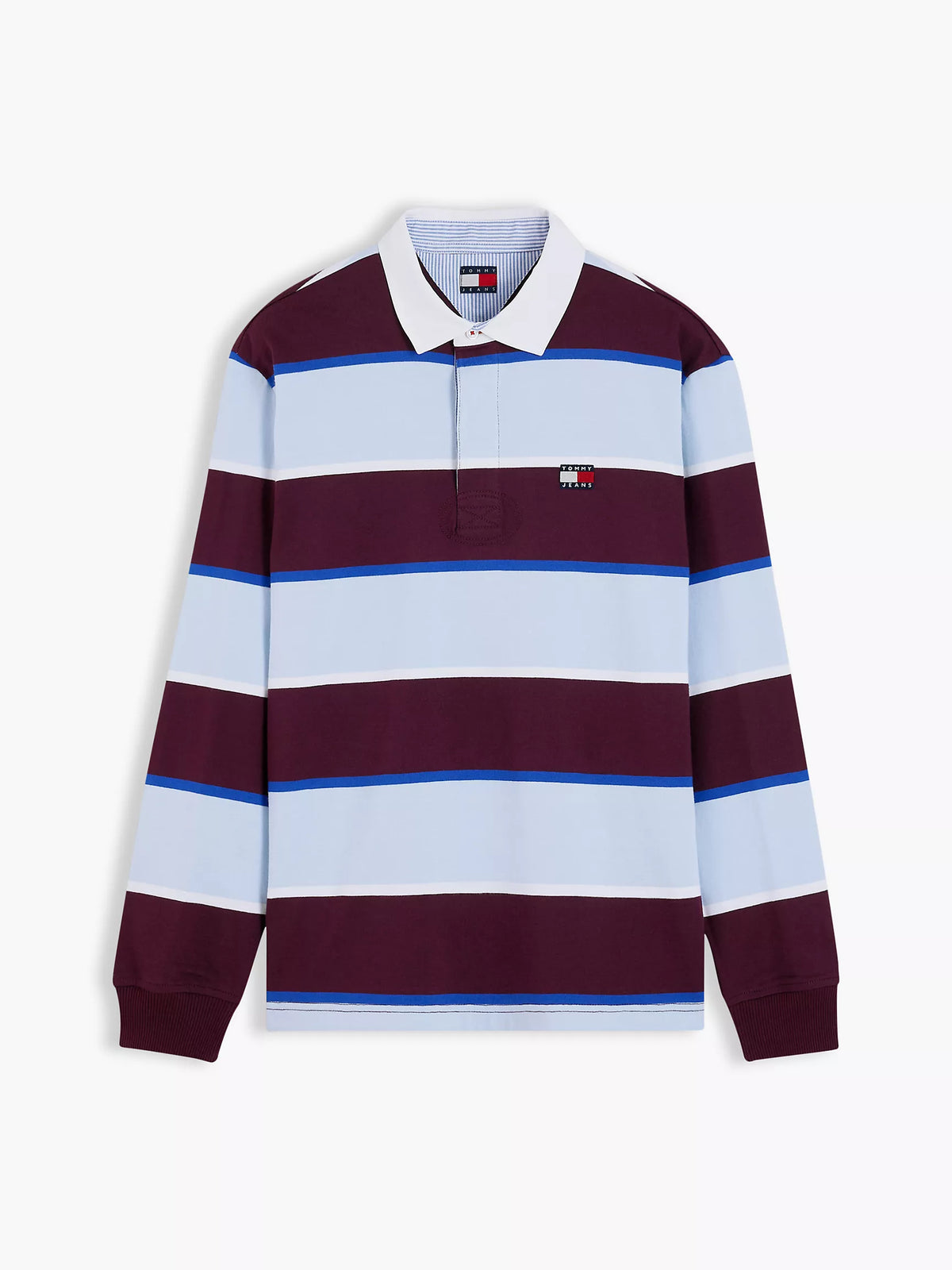 Tommy Hilfiger Tommy Jeans Relaxed Striped Rugby Polo