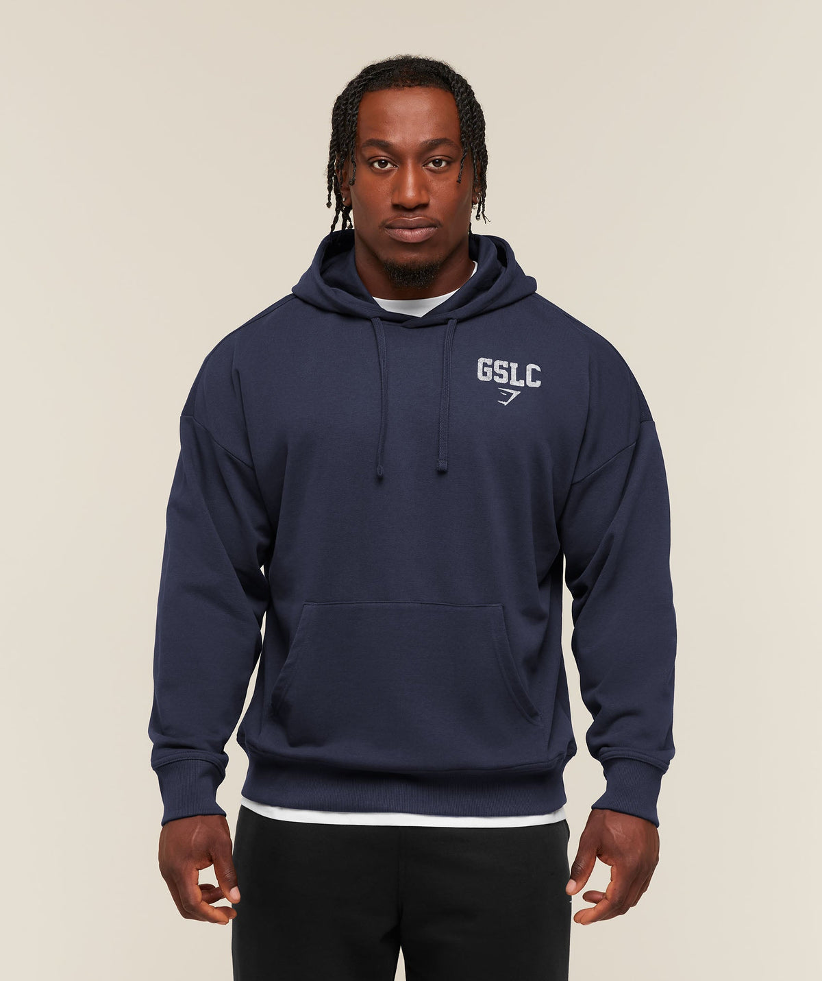 Gymshark Faded Collegiate Graphic Hoodie