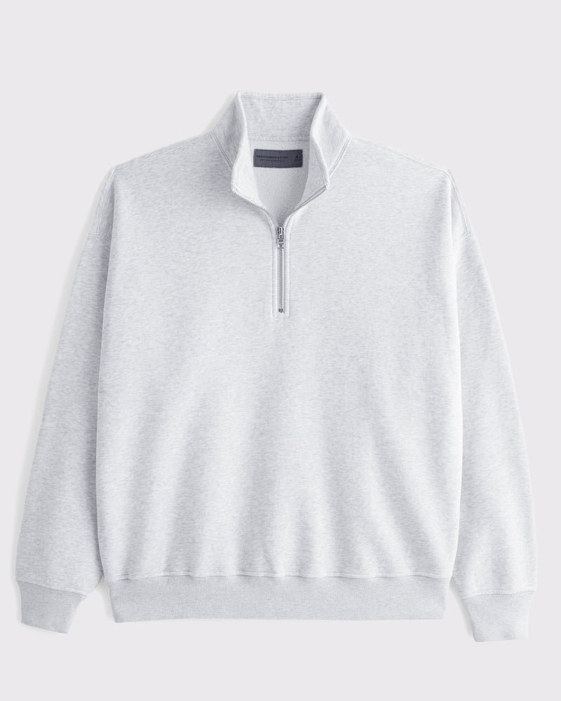 Abercrombie & Fitch Essential Half-Zip Sweatshirt