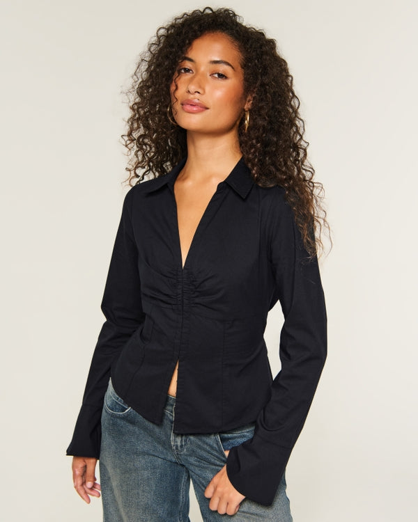 Hollister Bell Sleeve Shirt