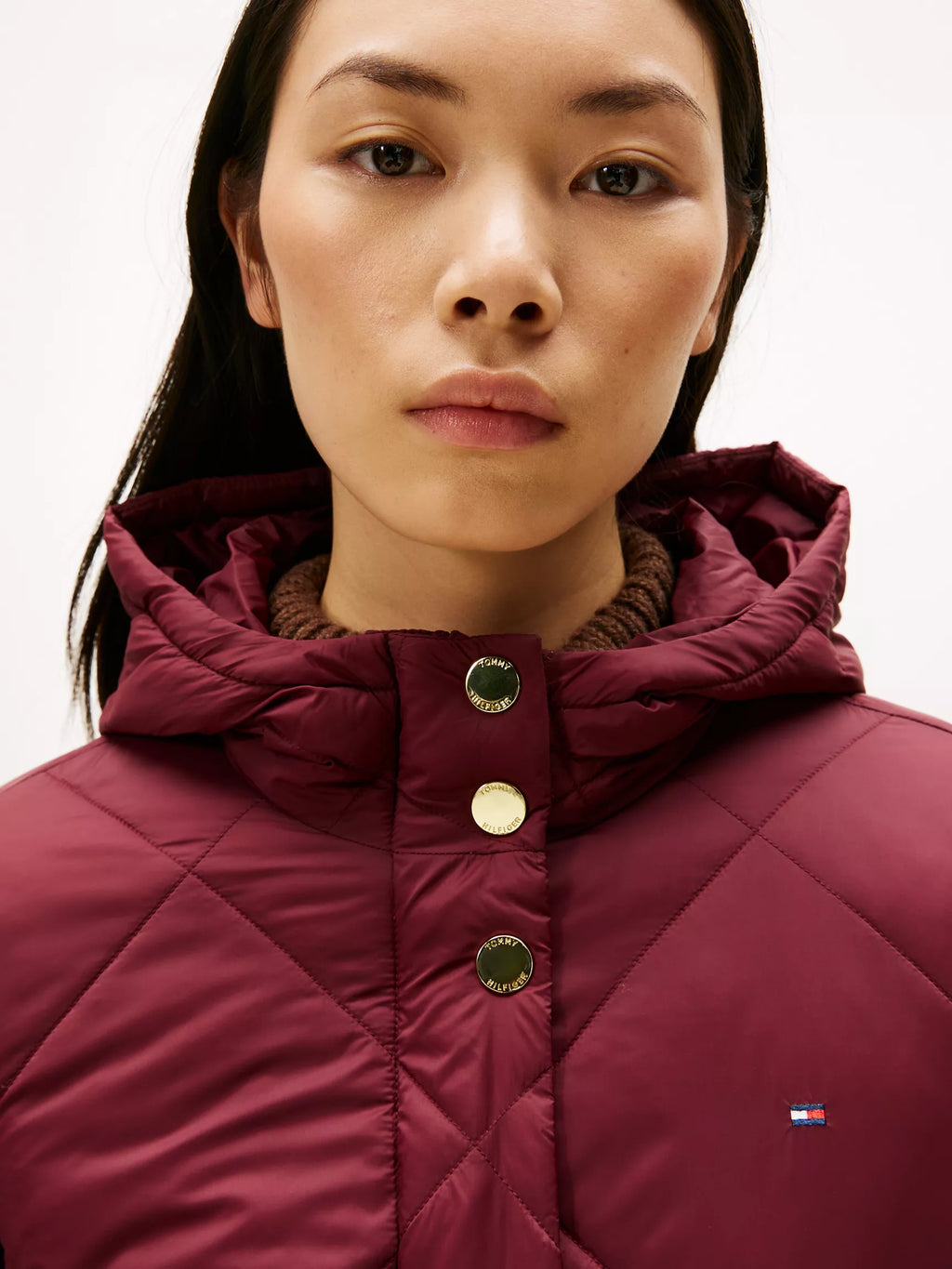 Tommy Hilfiger Lightweight Hooded Padded Quilted Jacket