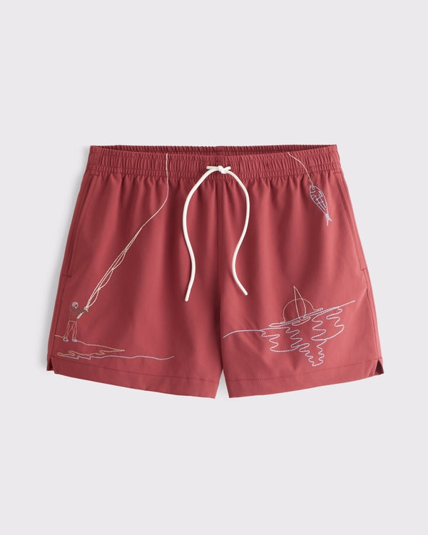 Warm Maroon Pattern 