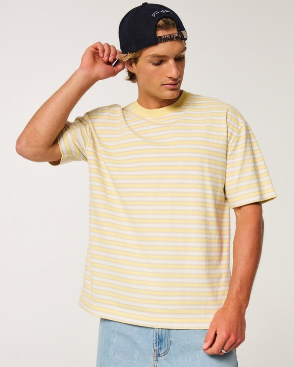 Hollister Boxy Heavyweight Crew T-Shirt