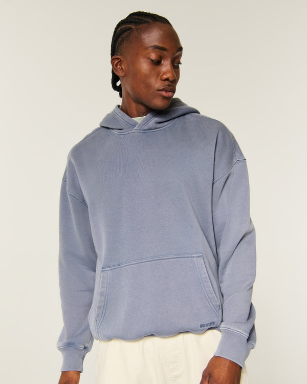 Hollister Boxy Two-Tone Hoodie