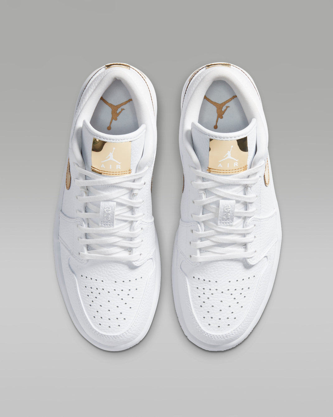White/Metallic Gold 
