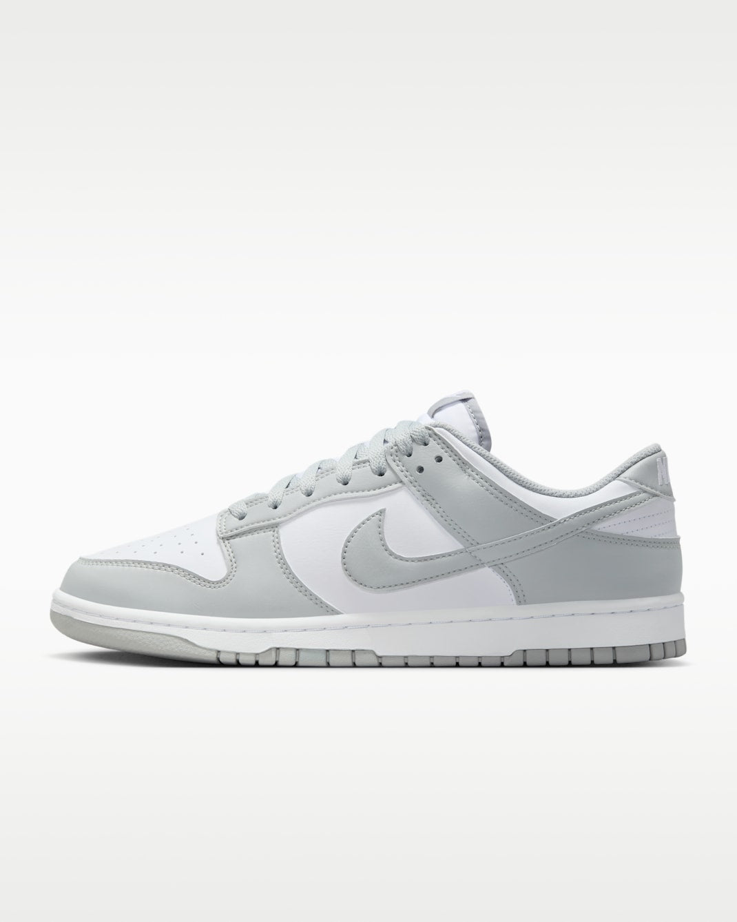 White/ Light Smoke Gray 