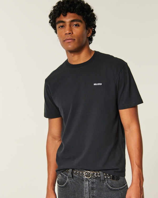Hollister Relaxed Heavyweight Cotton Logo T-Shirt