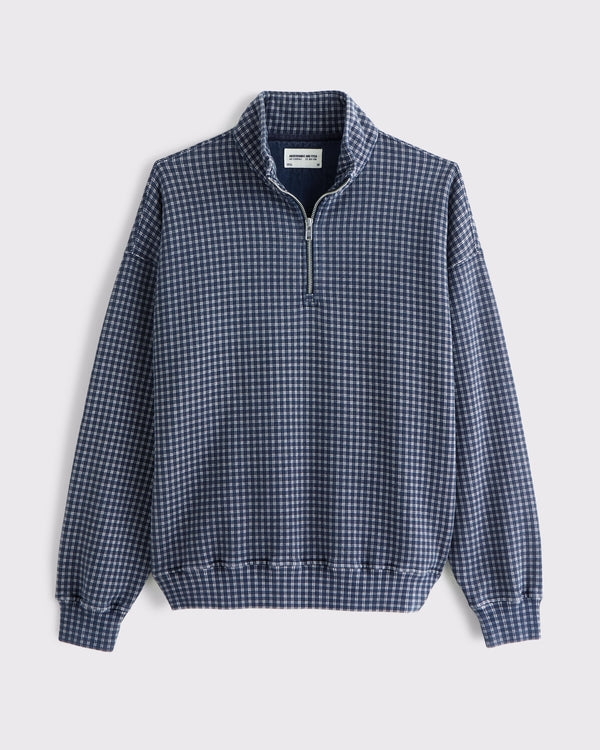 Abercrombie & Fitch Essential Half-Zip Sweatshirt