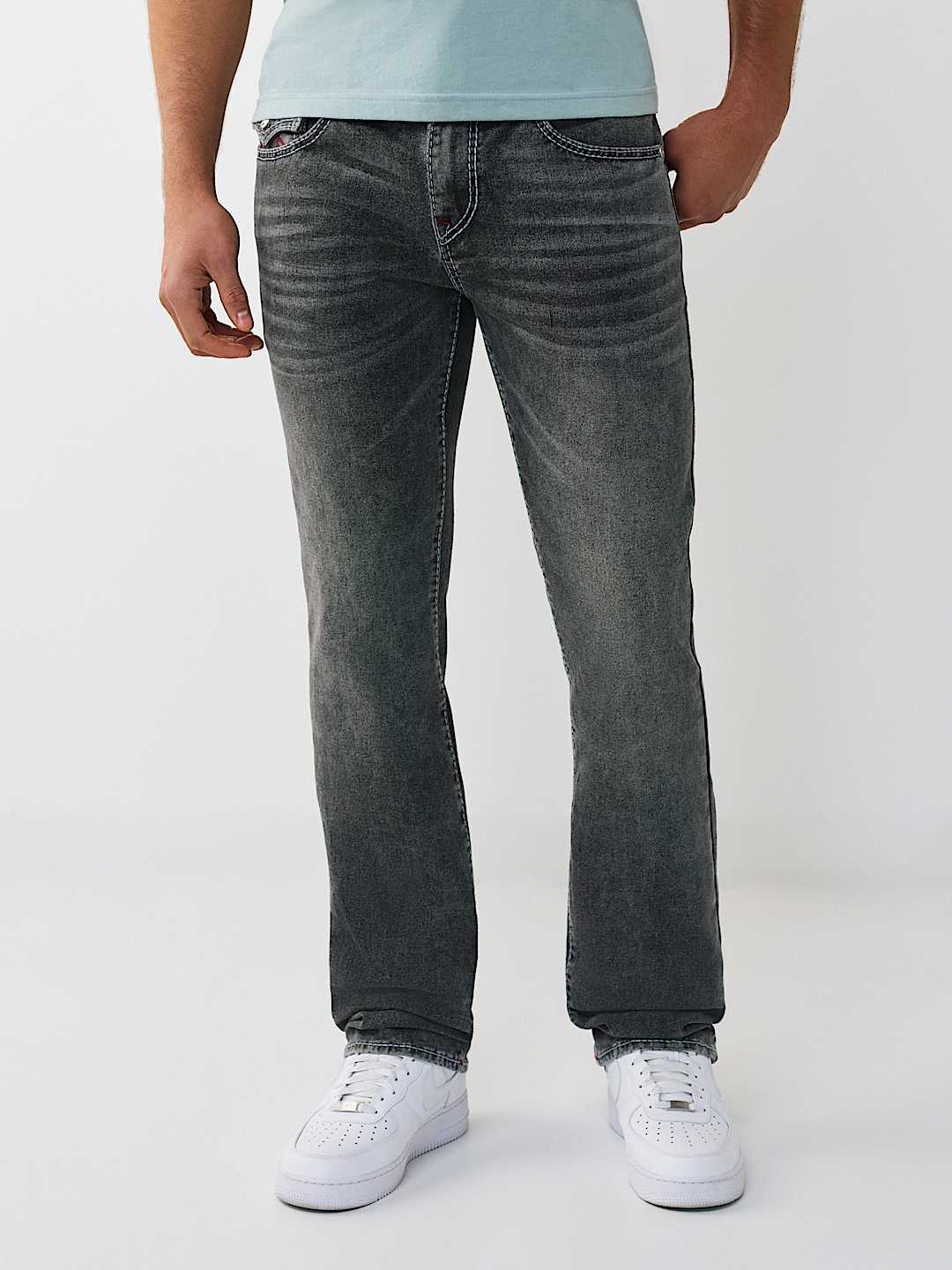 True Religion ricky big t flap straight jean