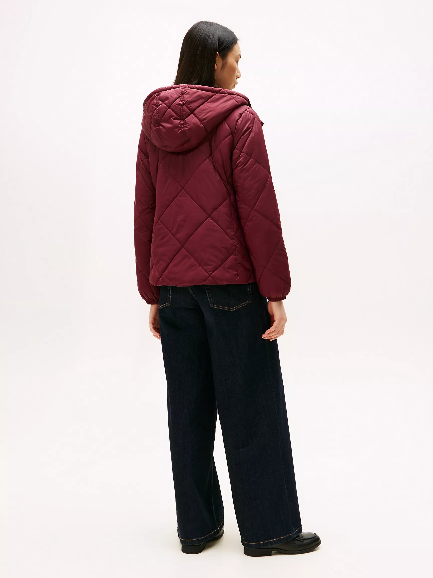 Tommy Hilfiger Lightweight Hooded Padded Quilted Jacket