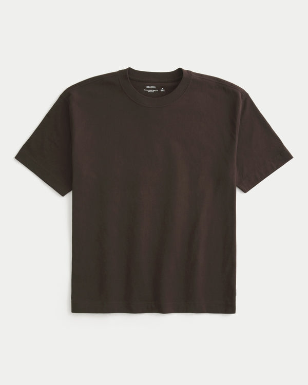Hollister Boxy Heavyweight Crew T-Shirt