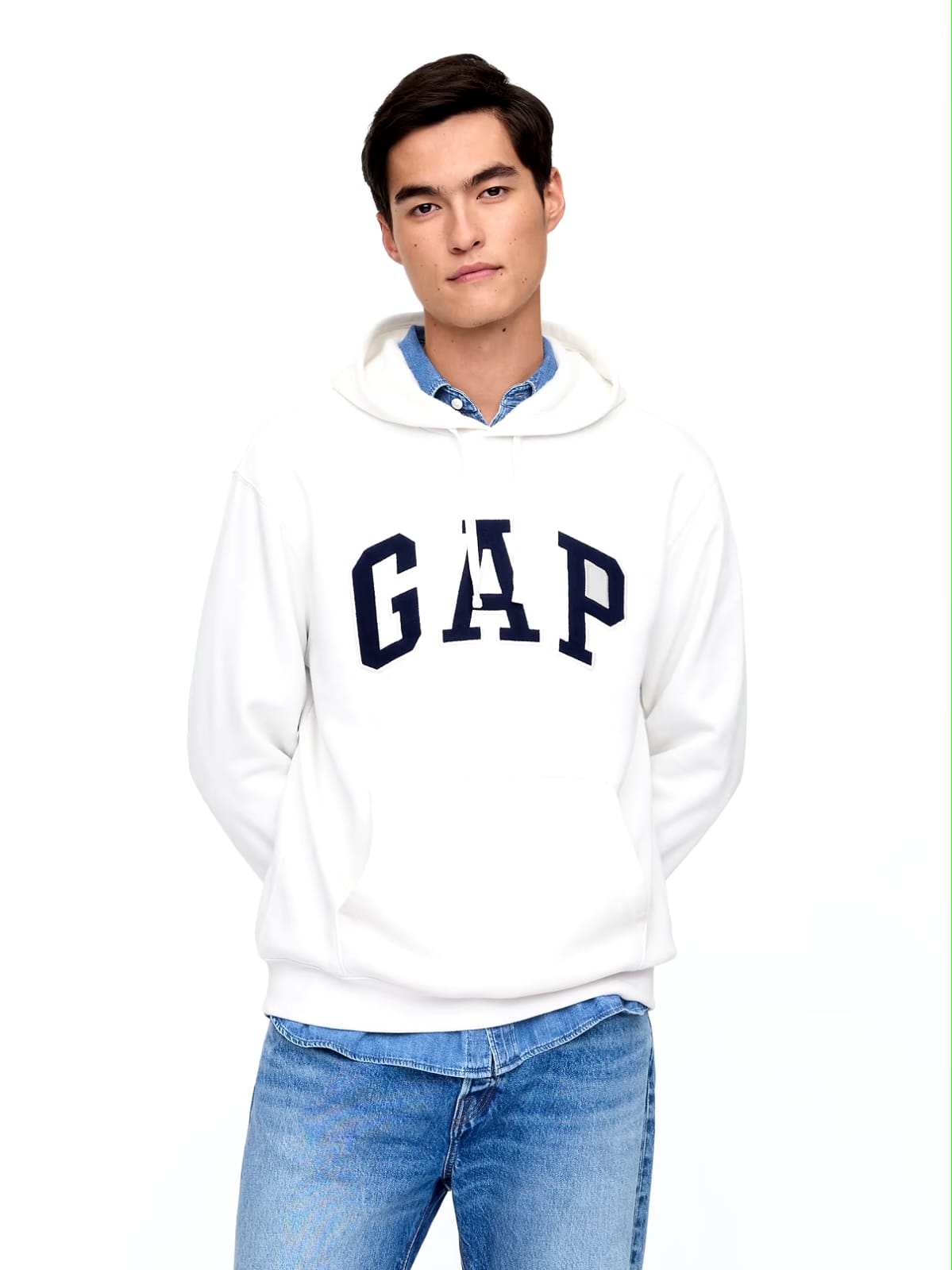 Relaxed Gap Logo Hoodie