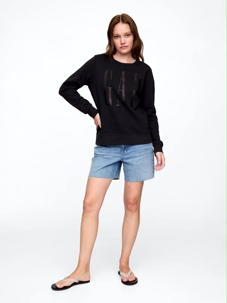 Relaxed Gap Logo Sweatshirt