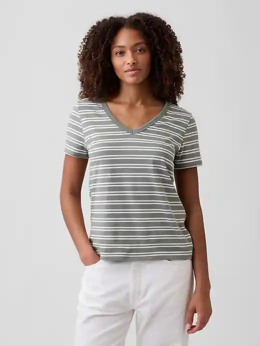 Olive Green Stripe 