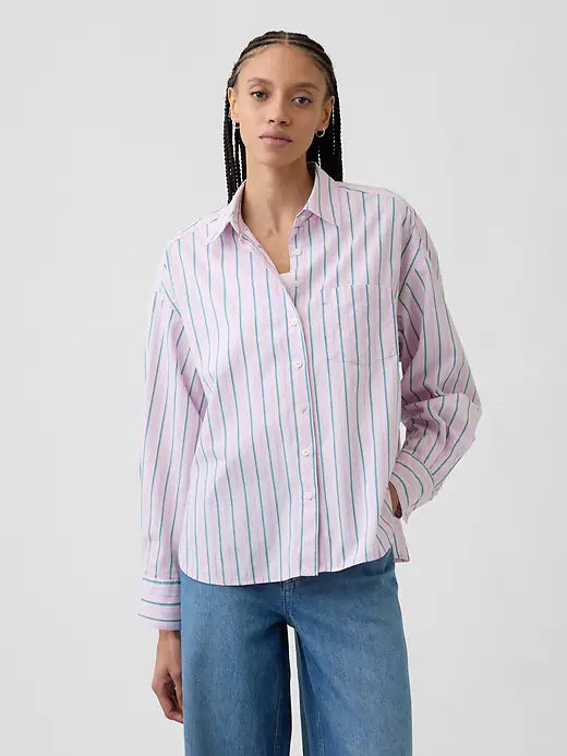 Pink Green Stripe 