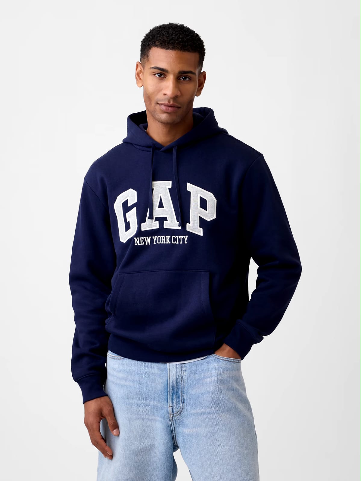 Relaxed Gap Logo Hoodie
