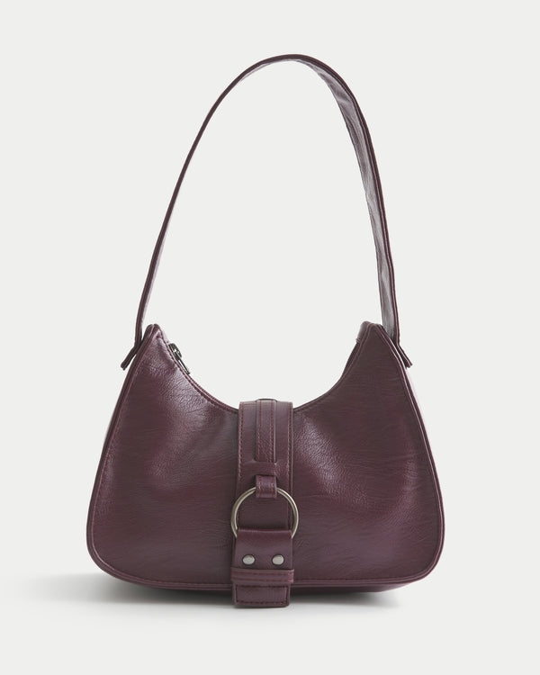 Hollister Belted Faux Leather Purse
