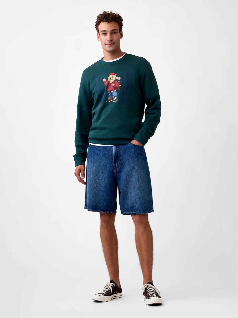 Gap Logo Crewneck Sweatshirt