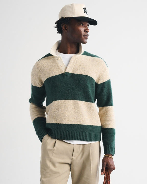 Abercrombie & Fitch Rugby Sweater Polo