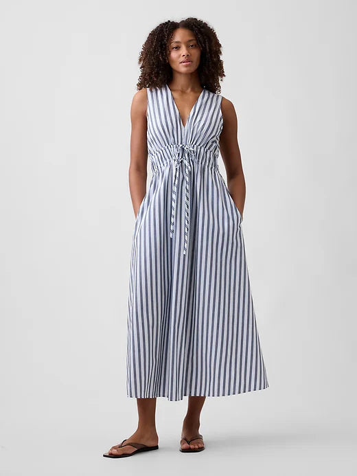 Blue White Stripe 