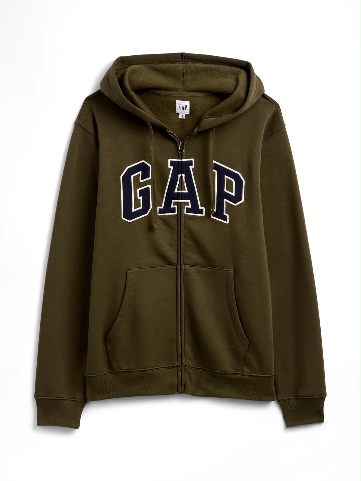 Relaxed Gap Logo Zip Hoodie