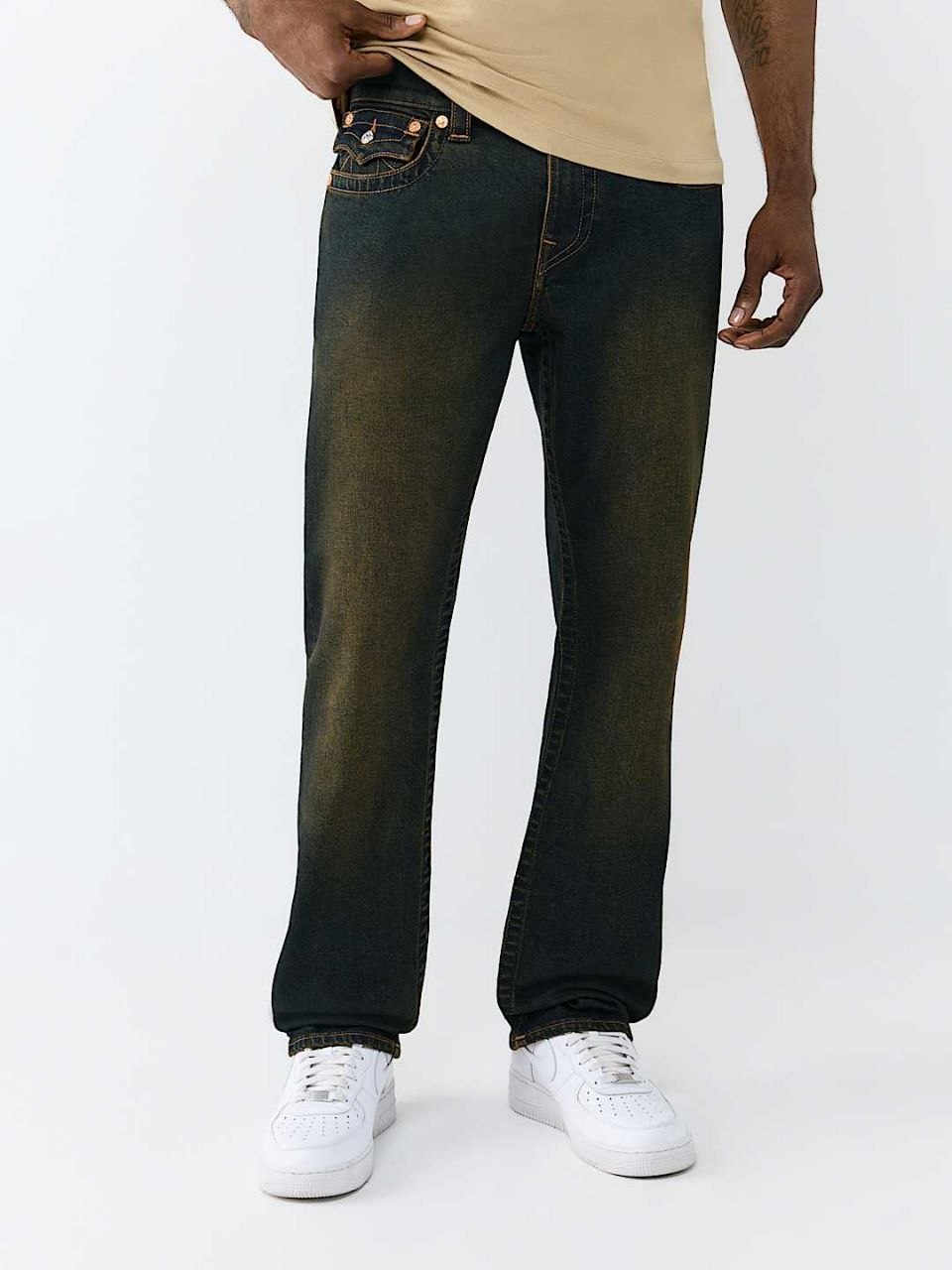 True Religion ricky flap straight jean 34
