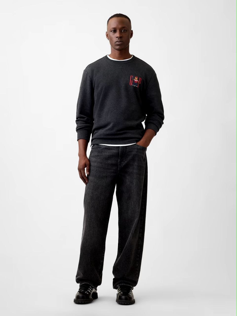Gap Logo Crewneck Sweatshirt
