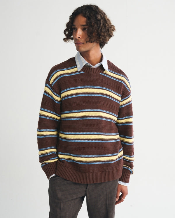 Abercrombie & Fitch Essential 100% Cotton Crew Sweater